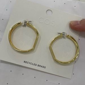 COS hoop earrings